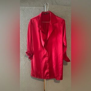 Megan fox x boohoo shirt dress